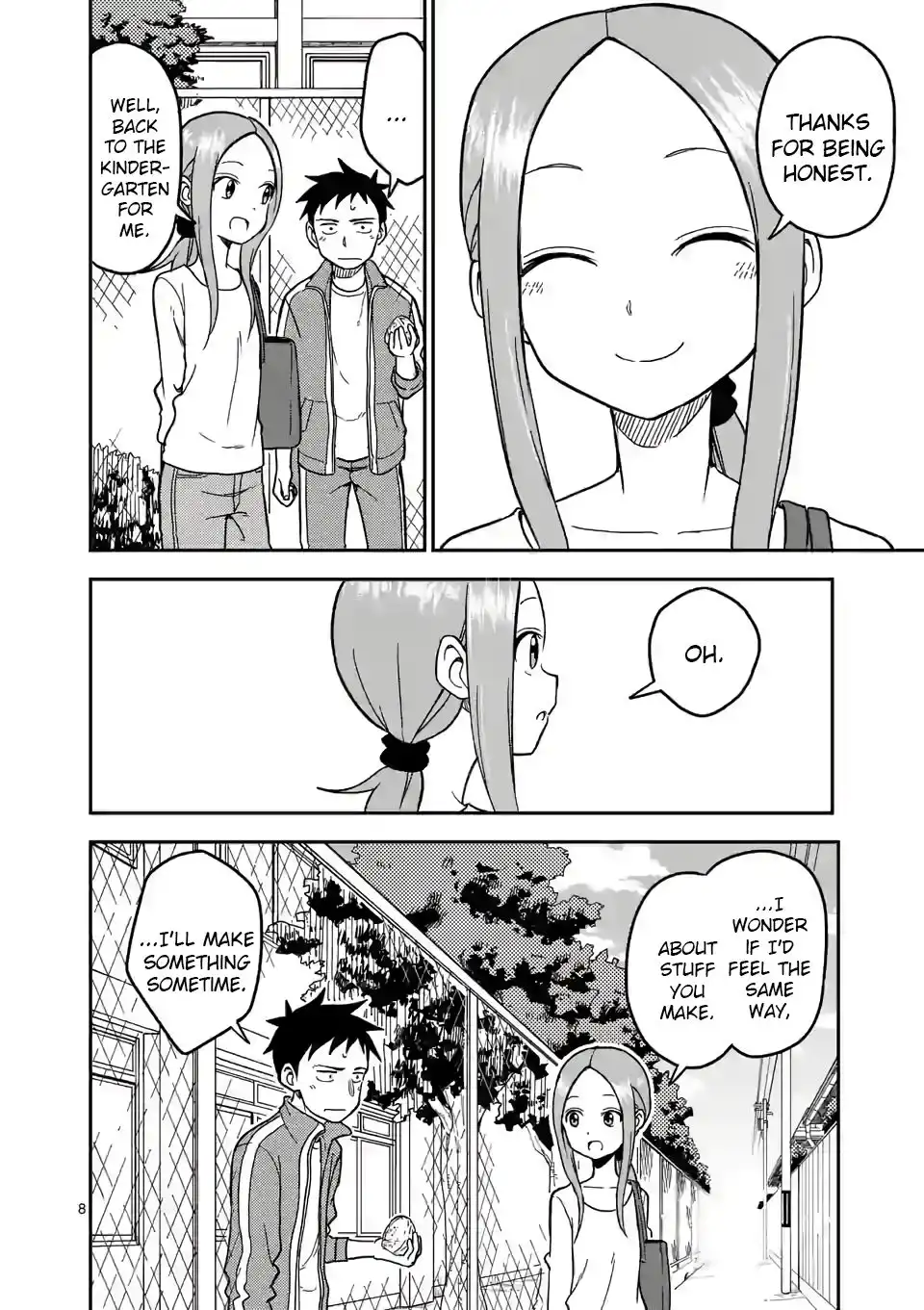 Karakai Jouzu no (Moto) Takagi-san Chapter 136 8